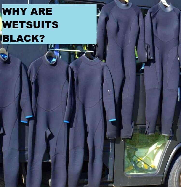 Why are wetsuits black