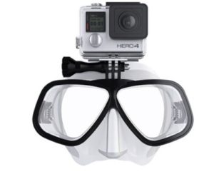 Best Scuba Diving Mask with GoPro Mount - OCTOMASK - Frameless Dive Mask 