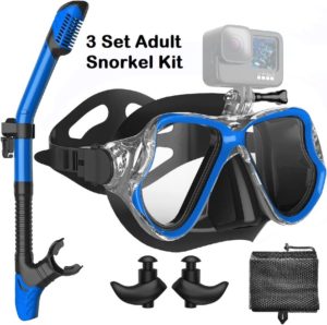 Snorkel set w/gopro mount